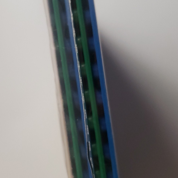 4 Creative QT (Lego compatible) Building Block baseplates - Green and Blue - Picture 3 of 3